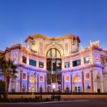 A view of the Caesar's Palace Forum Shops