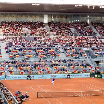 Main court during the Madrid Open (2011)