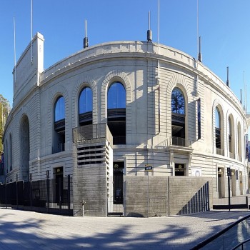 California memorial stadium view from the south. December 2015.