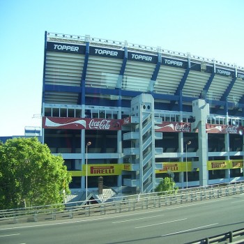 Exterior view of the stadium in 2006