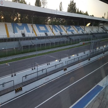 Central Grandstand on the main straight
