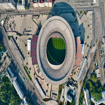 Overhead view