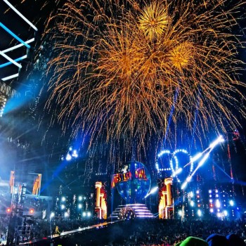 Camping World Stadium during WrestleMania 33.
