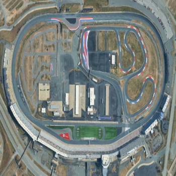 Charlotte Motor Speedway aerial in 2024