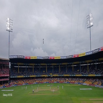 Chinnaswamy Stadium during India vs New Zealand Test Match,October 2024