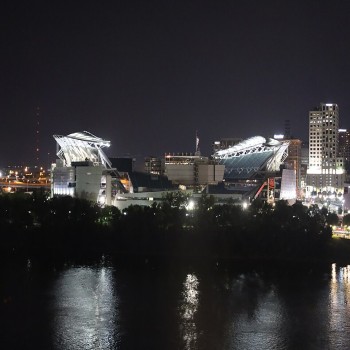 Paul Brown Stadium in downtown Cincinnati