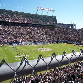 A view of the field during the inaugural C-USA Championship Game in 2005