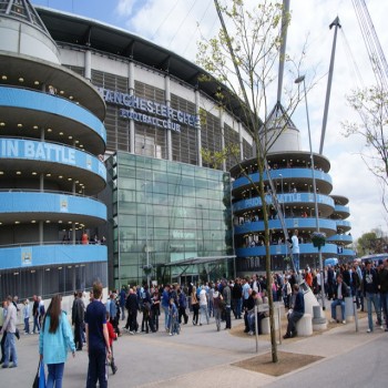 Main Entrance of City of Manchester Stadium