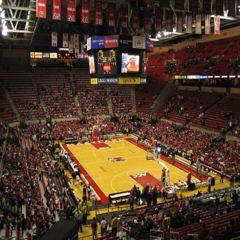 Comcast Center (arena) before the UVA game on February 6, 2007.