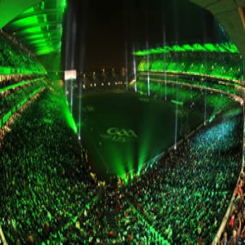 A fireworks and light display was held in Croke Park in front of 79,161 fans on Saturday 31 January 2009 to mark the GAA's 125th anniversary