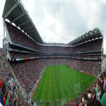 Croke Park, Dublin, Ireland. Taken during the All-Ireland Football Final in 2004.