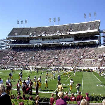 The stadium during a game in 2006