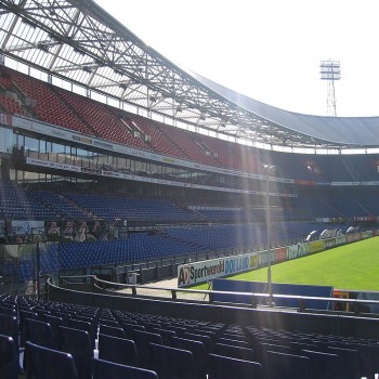 View of part of the stands at De Kuip seen from Section X