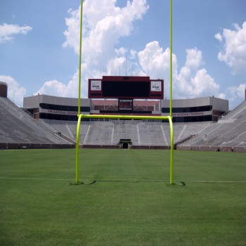 North end zone of the Stadium