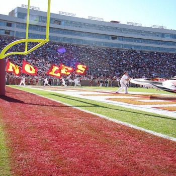 FSU vs Virginia from the sidelines