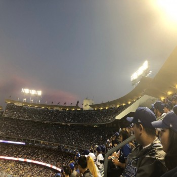 Dodger Stadium upper seating