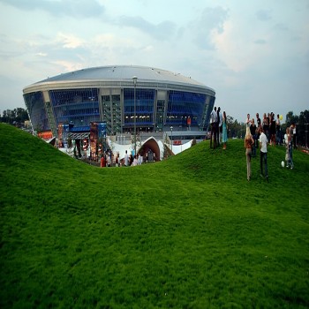 Donbass Arena garden
