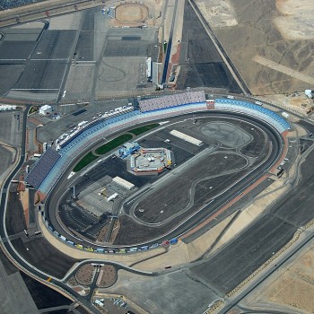 the famous 1.5 mile oval, the dirt track on top and you can also see the dragstrip.