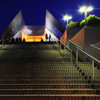 Entrance to the Singapore Indoor Stadium