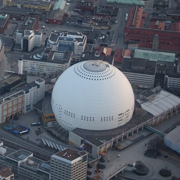 Aerial view, April 2018