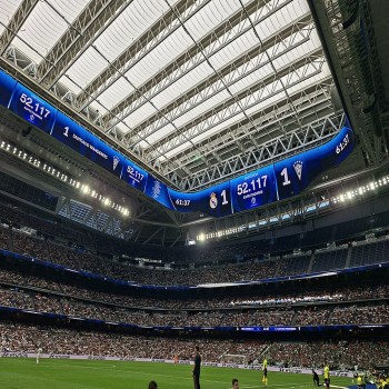 Santiago Bernabéu Stadium — Real Madrid Juvenil A - Santiago Wanderers Sub-20 (Intercontinental Sub-20 2026) — Record attendance for a youth match