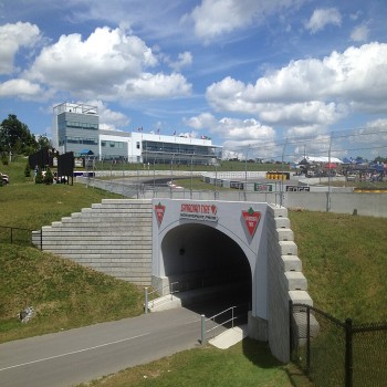 Tunnel, Whites Corner – Turn 10 and Event Centre.