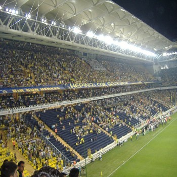 A view from the stadium