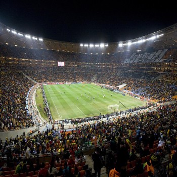 Uruguay vs. Ghana at the FNB Stadium, 2 July 2010