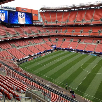 Lined for soccer in 2016