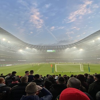 General view of the 2021 FAI Cup Final, St Patrick's Athletic vs Bohs