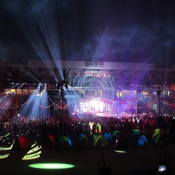 Hampden Park hosted the 2014 Commonwealth Games closing ceremony