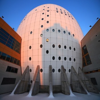 View of Globen from the east side