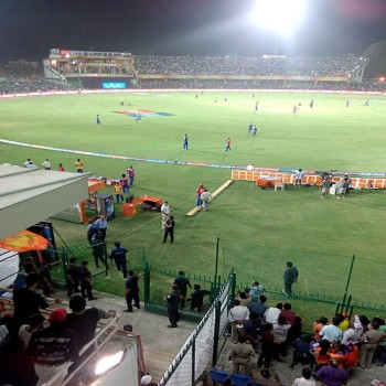 Green Park Stadium during a Gujarat Lions vs Mumbai Indians IPL match