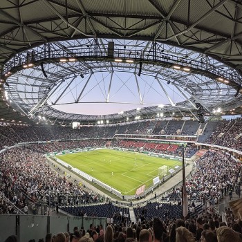 Hannover - Niedersachsenstadion (Heinz Goesmann, Richard Konwiarz; Schulitz Architects (reconstruction) / 1954; 2006 (reconstruction))