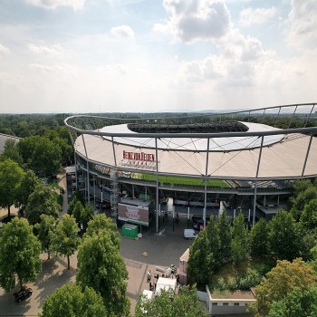 The Heinz von Heiden Arena from above