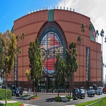 A panoramic view of Honda Center. Anaheim, CA, USA 2007