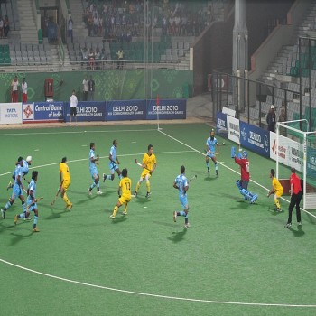 India vs Malaysia Hockey Match CWG 2010