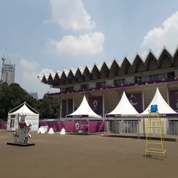 Istora Gelora Bung Karno (Istora Senayan), Asian Games 2018 venue for Badminton located in Gelora Bung Karno Sport Complex in Senayan, Central Jakarta.