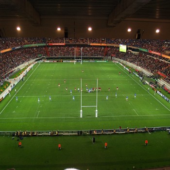 Italy vs. Portugal in the pool stage of the 2007 Rugby World Cup group stage.