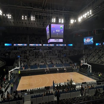 John Cain Arena before a Harlem Globetrotters Exhibition Game - 9 July 2022