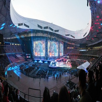 The stage for the 2017 League of Legends World Championship finals