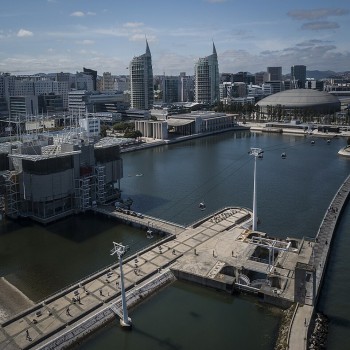 Lisbon Oceanarium in Lisbon on May 15, 2021.