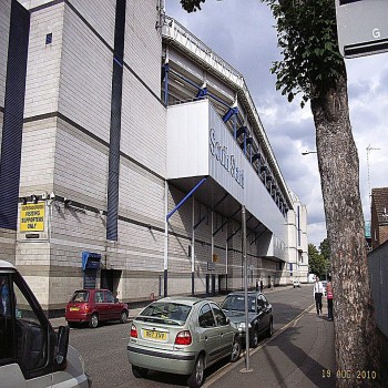 Outside View of stadium from south-west corner