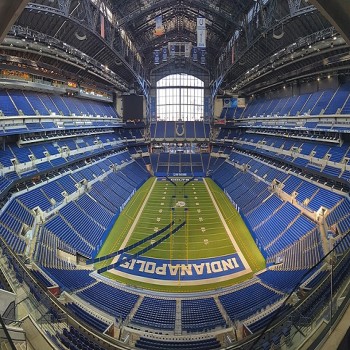Interior of Lucas Oil Stadium