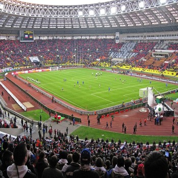 Luzhniki Stadium in 2009