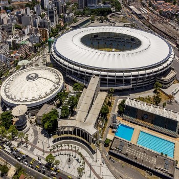Maracaña Stadium in Rio de Janeiro, February 2014