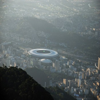 The iconic Maracana Stadium.