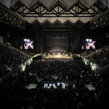 Arena in concert configuration during Lizzy McAlpine's The Older Tour in July 2024