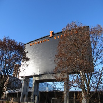 Memorial Stadium Champaign Jumbotron 2013