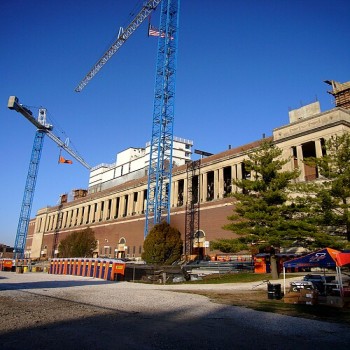 Memorial Stadium under renovation (2007)